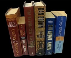 Lot of 6 DAN BROWN Books 3 Hardcover, 3 Paperback Robert Langdon Series