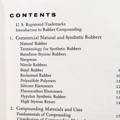 The Vanderbilt Rubber Handbook 1958 – 620 pages – Very good vintage condition
