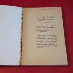 A Forest of Eyes Victor Canning 1951 Bantam Book Vintage Paperback Cold War Mys