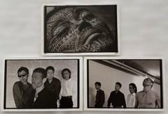 The Boom Live Pamphlet since 1986 with 3 Postcards, Monochrome & Color Photos