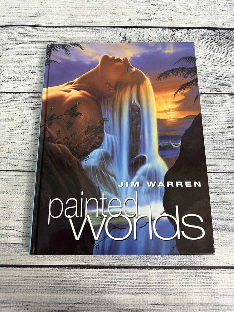 “Autographed” Painted Worlds Hardcover – December 31, 2001 by Jim Warren Signed