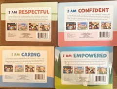 I Am Confident Respectful Caring Empowered Lift Flap Board Book Set Young Reader
