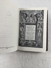 Holy Bible KJV – 1611 Edition. Printed 1989. Hard Cover. Nelson 301 Excellent!