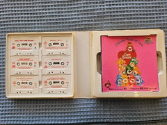 Care Bears Books on tape, with books, in original clam shell case