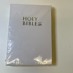 The Holy Bible King James Version White Old & New Testament KJV – NEW Sealed