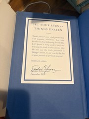 Things Unseen Sinclair B Ferguson Hardcover Devotional Ligonier Partner Edition