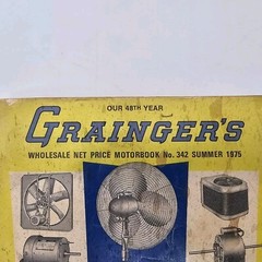 Grainger’s Summer 1975 Wholesale Net Price Motorbook No. 342 Greensboro, NC VTG
