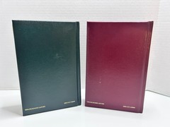 Agatha Christie Hercule Poirot & Miss Marple 1980 Chatham River Press Leather