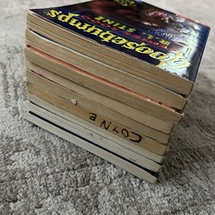 Goosebumps R.L. Stine Books Lot of 9 Scholastic Paperback 90s Horror