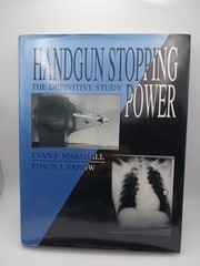 Handgun Stopping Power Marshall & Sanow Paladin Press 1992 HC