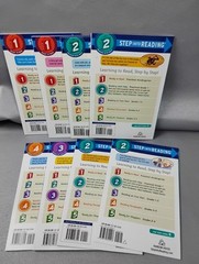 8 Reader Lot World of Reading Books Readers Level 1, 2, 3, 4 Free Shipping New