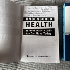 Uncensored Health 25 „Forbidden” Cures You Can Have Today Paperback Volume 1 & 2