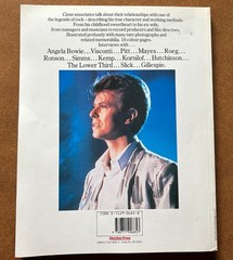 DAVID BOWIE (Book) The Starzone Interviews. 128 pages. Omnibus Press. 1985. EX