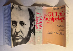 Aleksandr Solzhenitsyn Gulag Achipelago I II III HCDJ Set Lot Very Good