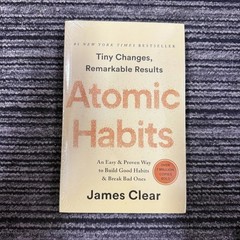 Atomic Habits James Clear Paperback Build Good Habits Break Bad Ones NEW