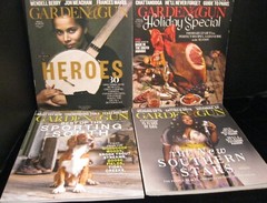 LOT OF 9 GARDEN & GUN SOFTCOVERS APRIL / MAY 2020 THROUGH OCTOBER /NOVEMBER 2023