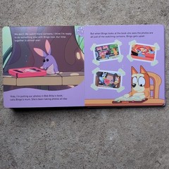 4 x BLUEY BOARD PICTURE BOOKS THE BEACH THE POOL CHARADES BOB BILBY
