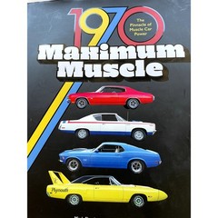 1970 Maximum Muscle HC Coffee Table Book Ford Mercury Boss 429 Mustang