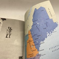 Frommer’s New England 2006 Paul Karr Maroon PB Travel Guide Map USA Illustrated