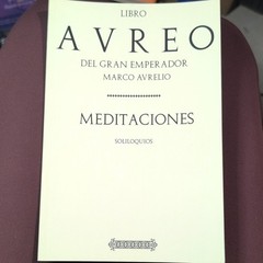 Marco Aurelio AVREO Meditaciones Soliloquios Spanish Paperback Philosophy