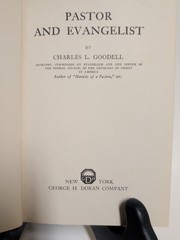 Second Edition 1922 Pastor & Evangelist by Charles Goodell Religious Spiritual