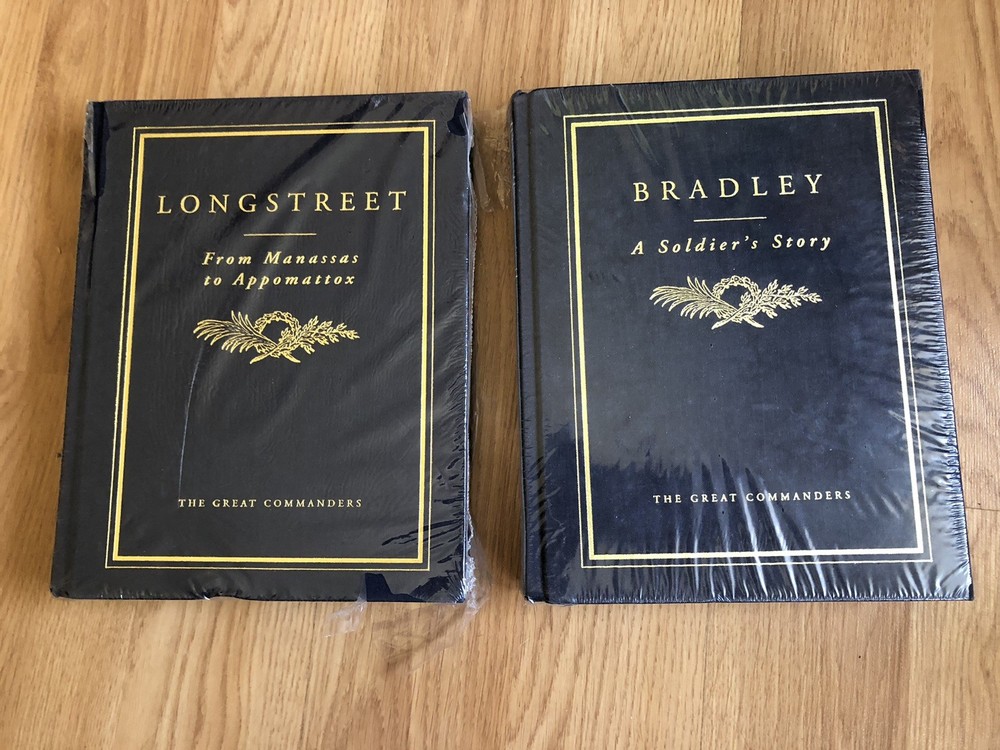 THE GREAT COMMANDERS SERIES BOOKS NEW Hardcover BRADLEY LONGSTREET