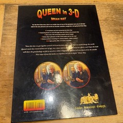 Queen in 3D by Brian May (Hardcover, 2017) VERY GOOD