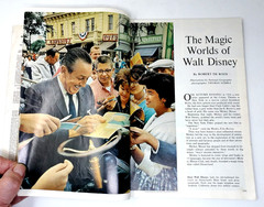 National Geographic August 1963 First Jane Goodall Issue Magic Walt Disney & Map