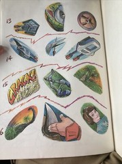 Unused VINTAGE 80s 1988 Golden STICKER FUN Coloring Book-DINO RIDERS #95