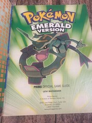 Pokemon Emerald (Prima Official Nintendo Game Guide) *No Poster Inside*