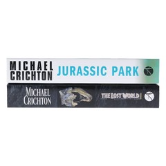 Jurassic Park & The Lost World by Michael Crichton 2 Books – Fiction – Paperback