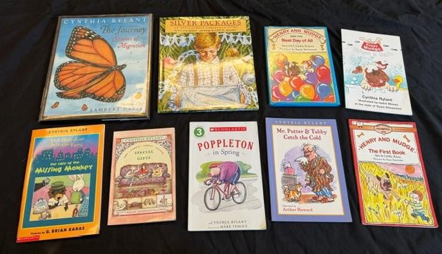 9 Poppleton Mr Putter Tabby Mudge CHILDREN BOOK LOT Cynthia RYLANT award set