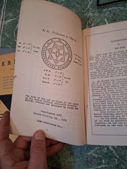 ALEISTER CROWLEY The Book of the Law / Xeno: San Francisco 1970 Jerry Kay magick