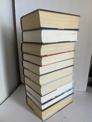 Tom Clancy lot 10 Books Hardcover Dust Jacket Mixed Titles & Years