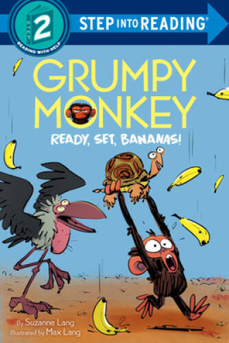 Grumpy Monkey Ready, Set, Bananas (Step into Reading) – Paperback – VERY GOOD