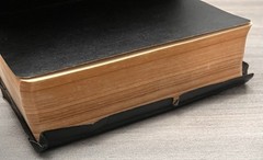 Handsize 1945 National Bible Press; Self Pronouncing KJV Study Helps; Color Maps