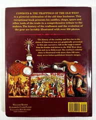 Cowboys & Trappings of the Old West HCDJ Book Illustrated Roy Rogers Manns Photo