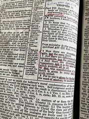 Oxford 1945 KJV Scofield Reference Bible Morocco Leather 147X Minion Type VTG
