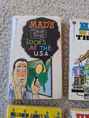 MAD Magazine Paperback Lot 8 Vintage Al Jaffee Dave Berg William Gaines 1970s
