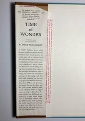 “Time of Wonder” by ROBERT MCCLOSKEY (1957 Hardcover) 4th Printing 1962 LIBRARY