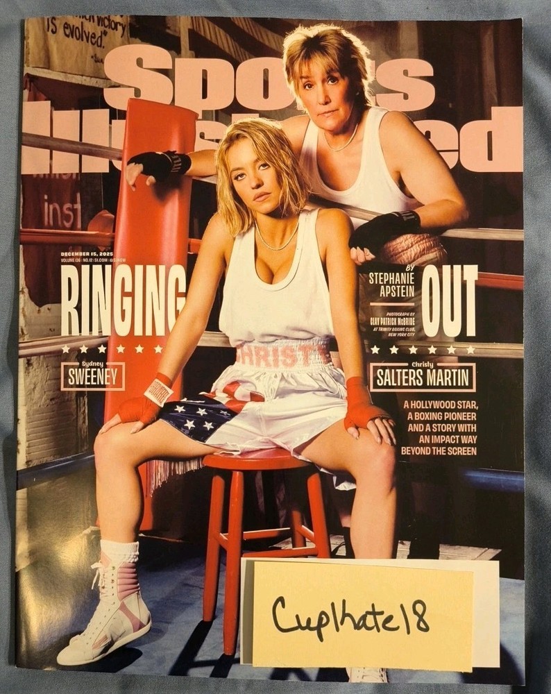 Sports Illustrated Magazine Winter 2025 Sydney Sweeney Christy Martin NEW wLabel