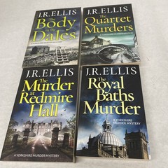 J.r. Ellis First 4 of Yorkshire Murder Mysteries (See Photos for Titles)