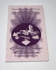 Genealogical Abstracts From The Autauga Citizen 1854 In Prattville Alabama