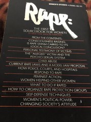 Rape The First Sourcebook for Women By New York Radical Feminists 1st Edition