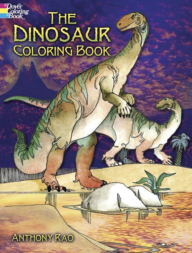 Jurassic World Scientifically Accurate Educational Dinosaur Coloring Book