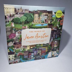 The World of Jane Austen 1000 Pc Jigsaw Puzzle 60 Characters Find Great Houses