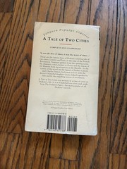 A Take Of Two Cities By Charles Dickens Penguin Popular Classics