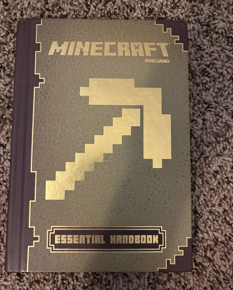 Minecraft Essential Handbook by Mojang AB Hardcover Illustrated Scholastic