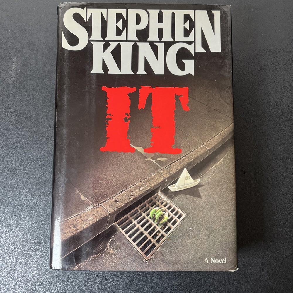 Stephen King It Viking Press HC 1st Printing Good Condition