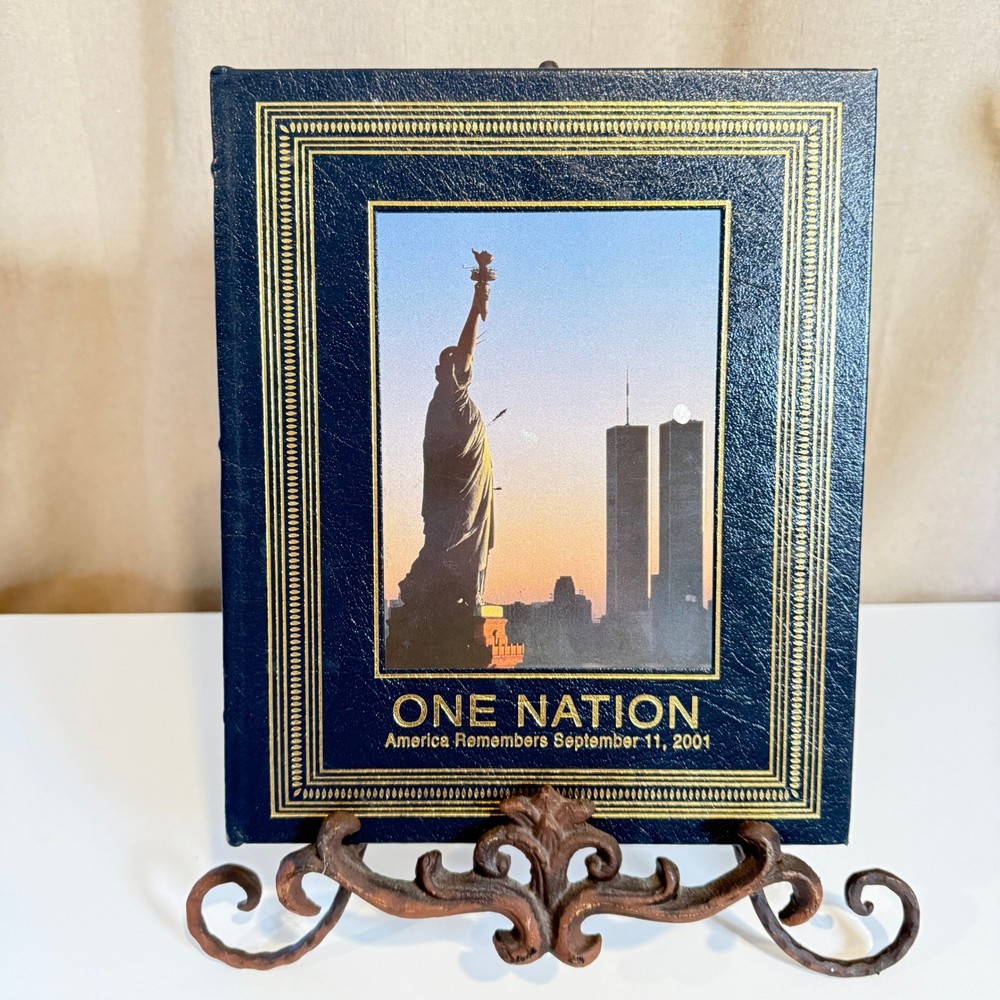 Easton Press One Nation America Remembers September 11 2001 Leather Life Book